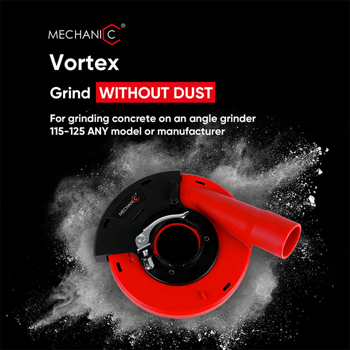 DiStar Vortex Dust Extractor - For Angle Grinders 115-125 - KEM Europe