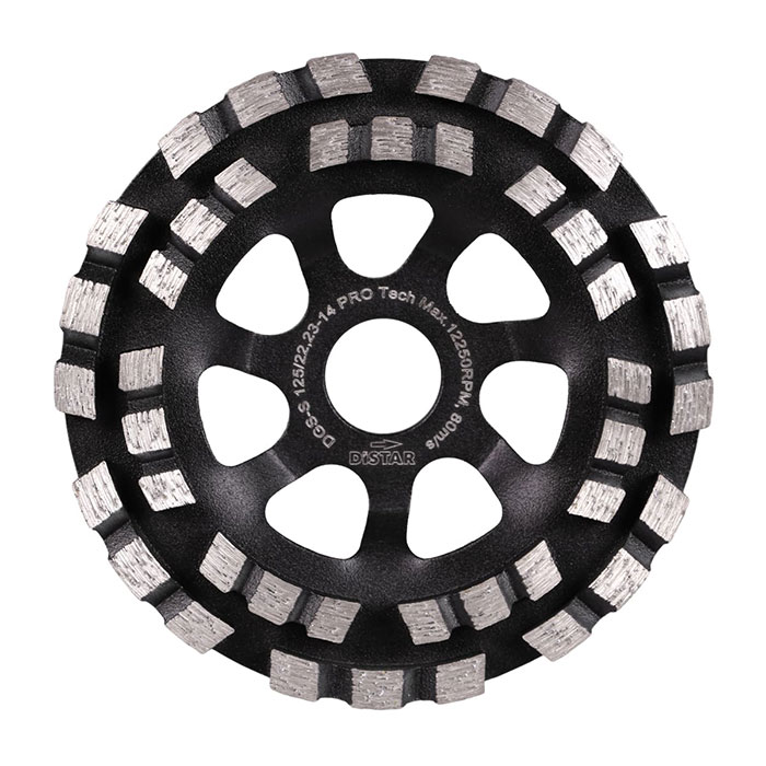 Diamant-Tellerscheibe 100x25x20 Mm D64 | Für Hartmetall & Gehärtete Stähle | Trocken- & Nassschliff | Kunstharzbindung | Hohe Standzeit