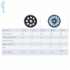 BYCON Diamond Grinding Wheels – Beton & Steen (Ø105–180 mm)